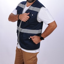 Çok Cepli Alet Yelek Lacivert