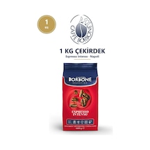 Caffe Borbone Espresso Intenso 1 Kg Çekirdek Kahve Napoli Usulü Güçlü İtalyan Espresso Arabica Robusta
