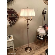 Ottoman Lambader Bronz Ayak Vizon Şapka 170cm.