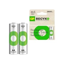 Sh Gp Recyko 2600 Mah Şarjlı Ni-mh Aa Kalem Pil 2li Paket Najmaddin