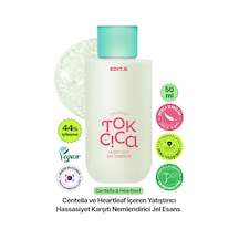 Edıtb EDIT.B Centella ve Heartlef Yatıştırıcı Hassasiyet Karşıtı Nemlendirici Jel Yapıda Esans 50ML