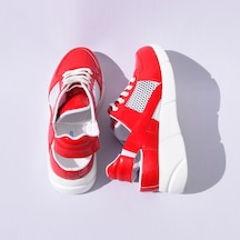 Kırmızı Renk Spor Sandalet Kırmızı