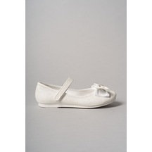 EPAAVM - Boğma Fiyonk Sedef Star Kız Çocuk Ayakkabı - EYL1526S Beyaz