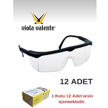 Melzohome Şefaf Clasik İş Gözlüğü 12 Adet