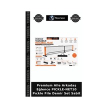 Premium Aile Arkadaş Eğlence Pıckle-net10 Pıckle File Demir Set Sabit Çok Renkli