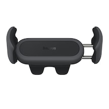 Baseus Steel Can 2 Air Araç Telefon Tutucu Siyah