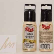 Boyutlu Boncuk Boya 060 Cc Metalik Krem 0000 Naturel