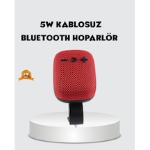 Bluetooth 5.1 Kablosuz Hoparlör Güçlü Bas, Fm Radyo Ve Çoklu Giriş Destekli - Lisinya