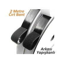 2 Metre Arkası Yapışkanlı Cırt Cırtlı Bant, Cırt Cırt, En: 2Cm (269332633)