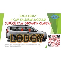 Dacia Lodgy 4 Cam Modülü Sol Ön Cam Otomatik Olmayan