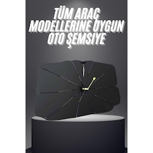 Hnrlıshp Yeni Nesil Tüm Araç Modellerine Uygun Oto Şemsiye Katlanabilir Uv Işınlarına Karşı