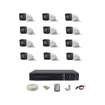 12 Kameralı Hıkvısıon Set
