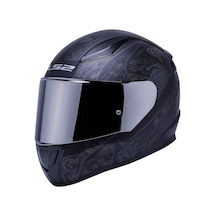 Ls2 Rapıd 2 Crypt Fullface Motosiklet Kaskı Gri Camlı Mat Siyah