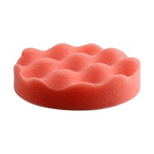 Glaswen Oto Araç Araba Pasta Cila Polisaj Yumurta Ped Sünger 115 Mm Cırtlı Parlatıcı Çizik Giderici Parlatma Pet