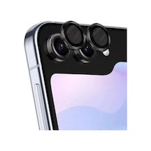 Samsung Galaxy Z Flip 5 Valdez Metal Kamera Lens - Siyah -