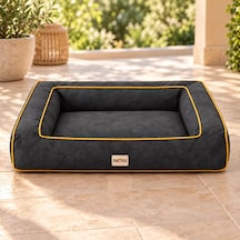 Kedi Köpek Yatağı Sofa Bed - Kiremit Antrasit