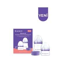 Lansinoh® 60 ML, 160 ML ve XS, S Akışlı NaturalWave® Biberon Emziği Yenidoğan Başlangıç Seti (0-3 Ay)