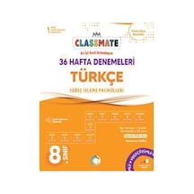 Okyanus 8. Sınıf Türkçe Classmate 36 Hafta Denemeleri Okyanus Yay