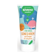 %100 Doğal Bebek Güneş Kremi Leke Karşıtı Nemlendirici Bitkisel Vegan Uva Uvb Spf50+ 50 Ml