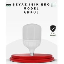 Acil Durumlara Uygun Şarjlı Torch Led Ampul 30 Watt Çok Renkli