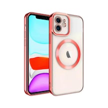Apple iPhone Uyumlu , 11 Kılıf Kross Magneticsafe Kapak - Kırmızı