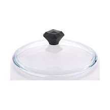 Paşabahçe 16 Cm Payrex Cam Kapak Kulp Dahil Tava-tencere Model:pckk001