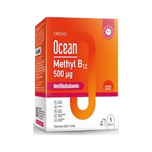 Ocean Methyl B12 Metilcobalamin 500µg 5ml Dilaltı Sprey
