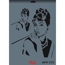 Rich Stencil Boyama Şablonu 25X35 Cm. New-523
