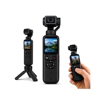 Castu Hjd05 Ultra Kompakt 4k Pocket Kamera 3 Eksen Stabilizasyonlu Wi-fi Kamera Seti Çok Renkli