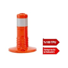 30 Cm Delinatör Otopark Trafik Delinatör Esnek Yol Ayırıcı Delinatör