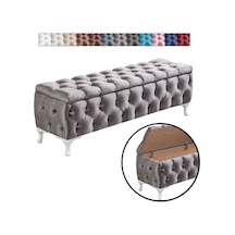Setaymobilya Yatak Ucu Pufu, Cappy Bench, Sandıklı Ayakucu Pufu - 12 Renk