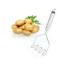 Orret Home Metal Saplı Paslanmaz Çelik Patates Ezici Metal Saplı