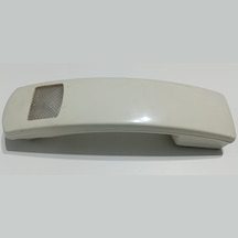 Masaüstü Telefon Ahizesi & RJ11 Spiral Kablo - Beyaz