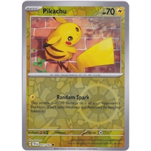 Pikachu Reverse Holo 051/162 - Temporal Forces - Pokemon Kartı Mint