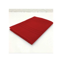 Çizgili Tek Masa Örtüsü Colber 160x220cm Kırmızı Diğer
