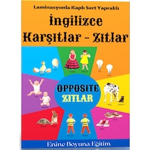 İngilizce Karşıtlar-Zıtlar (Opposite) Kitabı