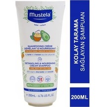 Mustela Detangling Nourishing Cream Kolay Tarama Şampuan 200 ML