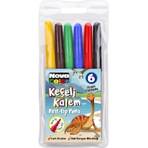 Nova Color Nc-619 6 Renk Keçeli Kalem