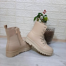 Polact 23001 Bej Fermuarlı Bağacaklı Kız Çocuk Bot 001