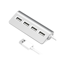 Maiyame Portlu Usb Hub Usb-a Alüminyum Genişletme Yuvası Usb2.0 Çoklu Arayüz Hub Hub Ayırıcı Dizüstü Bilgisayar Genişletici