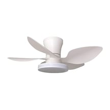 Vanti 30w 28" İnç 5 Kanatlı 3 Renk Kumandalı Ledli Dekoratif Tavan Vantilatörü Kcf304