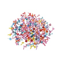 Suntek Scrapbooking Craft Için 200 Parça Metal Brad 8x12mm