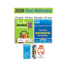 4'ten 5'e Hazırlık Kitabı 2026 Yaz Tatili 4. Sınıf Yeni Nesil Matematik Soru Bankası Seti