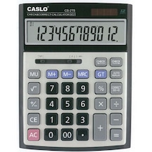 Caslo CS-2TS Lüks Seri Masaüstü 12 Hane Hesap Makinesi