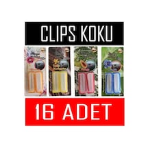 Mandal Araç Kokusu Izgaralı-4 Paket 16 Adet