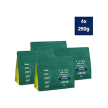 Kaave Roastery Mare Blue Çekirdek Kahve 4 x 250 G