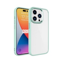 Ardemix Apple iPhone 15 Pro Max Uyumlu Krom Kılıf-yeşil Yeşil