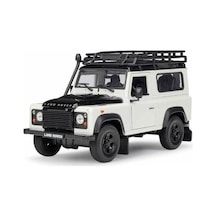 Welly Land Rover Defender 1/24 Beyaz Model Araba