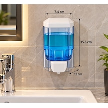 Sıvı Sabunluk Abs Beyaz 500ml 10 Adet Fiyatıdır Acar F0321032