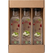 Organik Elma Suyu Konsanteresi 330g X 3 Aile Boyu Avantajlı Paket